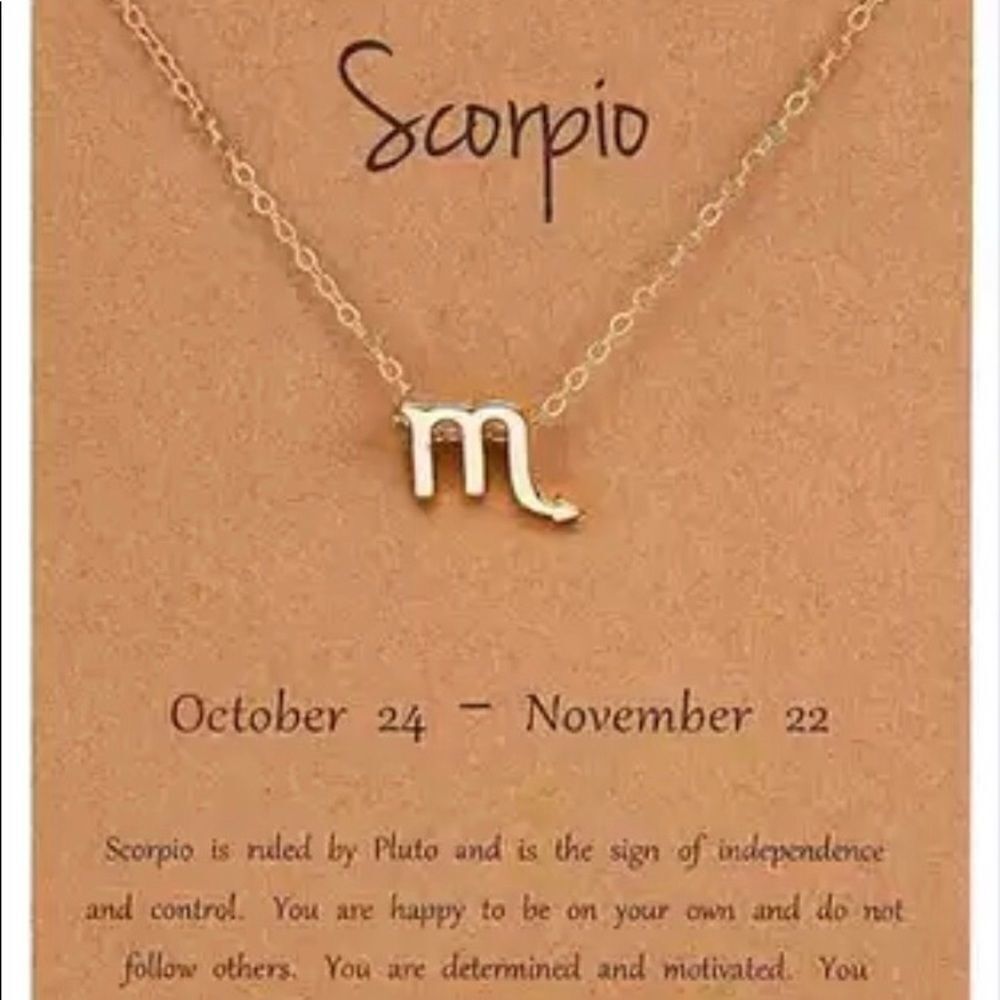 LIBRA ZODIAC NECKLACE - Picture 3 of 12